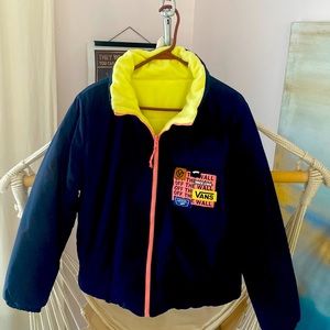 Vans Reversible Puffer Coat.  Size S/M